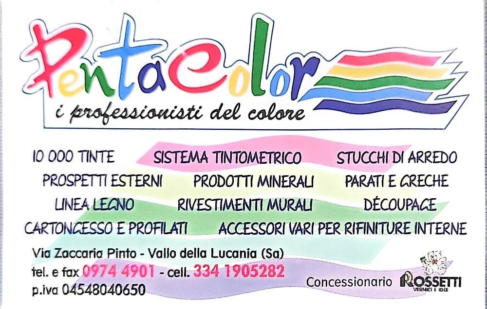 PENTACOLOR DI GUZZO FRANCA 
