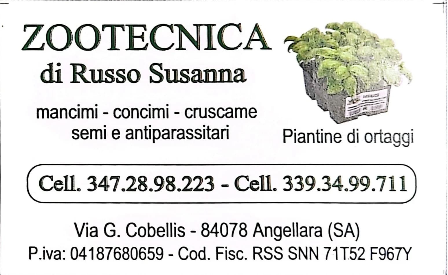 ZOOTECNICA RUSSO SUSANNA
