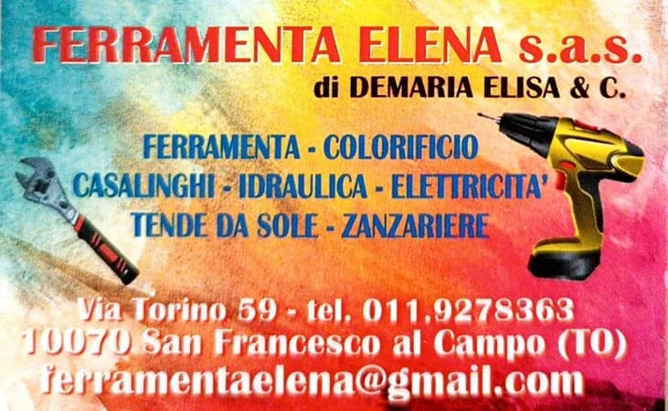 FERRAMENTA ELENA S.A.S. di Demaria Elisa e C.
